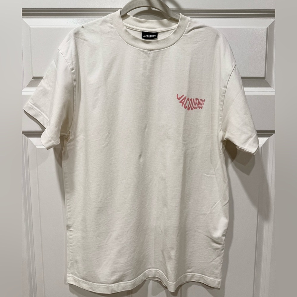 Jacquemus White Short Sleeve Tee
